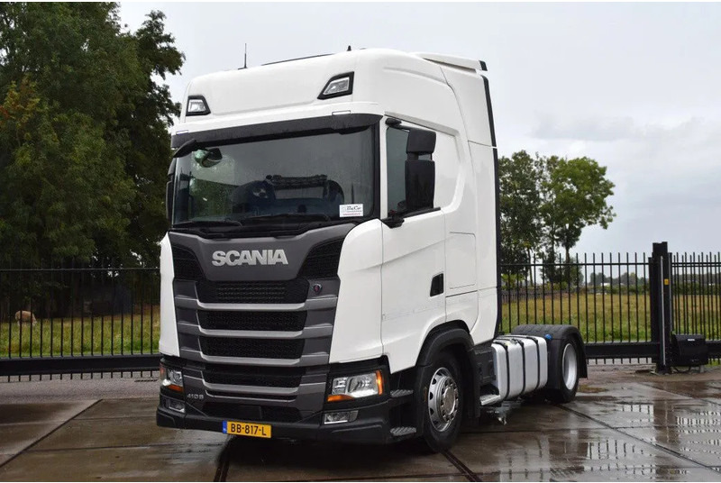 Scania S410 NGS 4x2EB MEGA 95 cm or 103 cm driving height - RETARDER - 670 TKM - FULL AIR - PARK. AIRCO - LEATHER SEATS - 2 x FUEL TANK - Tractor unit: picture 2 Scania S410 NGS 4x2EB MEGA 95 cm or 103 cm driving height - RETARDER - 670 TKM - FULL AIR - PARK. AIRCO - LEATHER SEATS - 2 x FUEL TANK - Tractor unit: picture 2