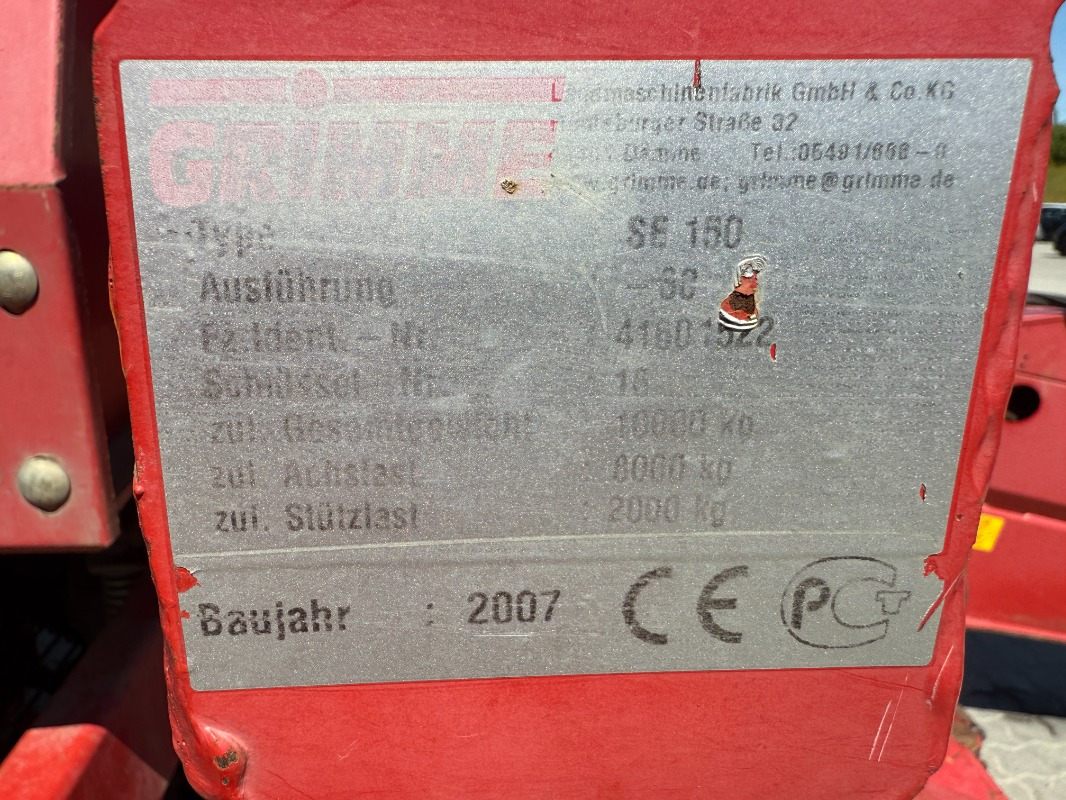 Grimme SE 170-60-UB - Harvester: picture 2 Grimme SE 170-60-UB - Harvester: picture 2