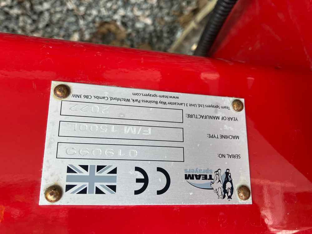 Grimme 1500L Fert Tank - Sprayer: picture 2 Grimme 1500L Fert Tank - Sprayer: picture 2