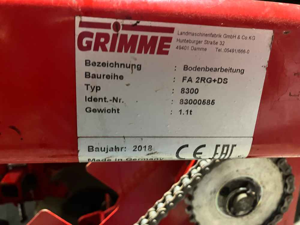 Grimme Grimme FA / FDS, Front Mounted Fertiliser Aplicator - Harvester: picture 4 Grimme Grimme FA / FDS, Front Mounted Fertiliser Aplicator - Harvester: picture 4