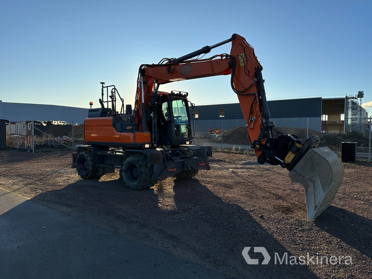 Hjulgrävare Doosan DX160W-5 - Crawler excavator: picture 3 Hjulgrävare Doosan DX160W-5 - Crawler excavator: picture 3