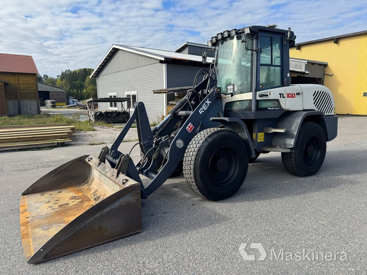 Hjullastare Terex TL100 med redskap - Wheel loader: picture 1 Hjullastare Terex TL100 med redskap - Wheel loader: picture 1