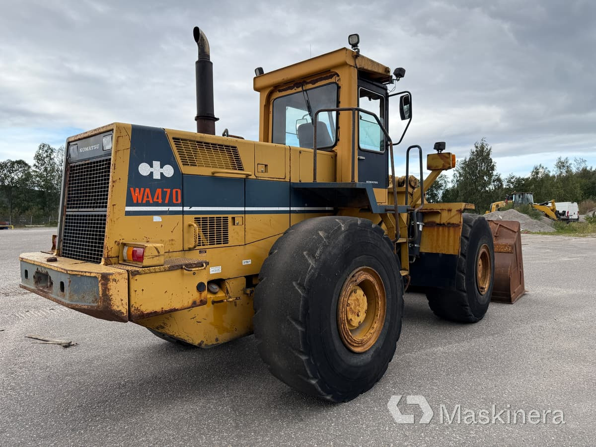 Komatsu WA 470 Hjullastare Komatsu WA470 - Wheel loader: picture 5 Komatsu WA 470 Hjullastare Komatsu WA470 - Wheel loader: picture 5