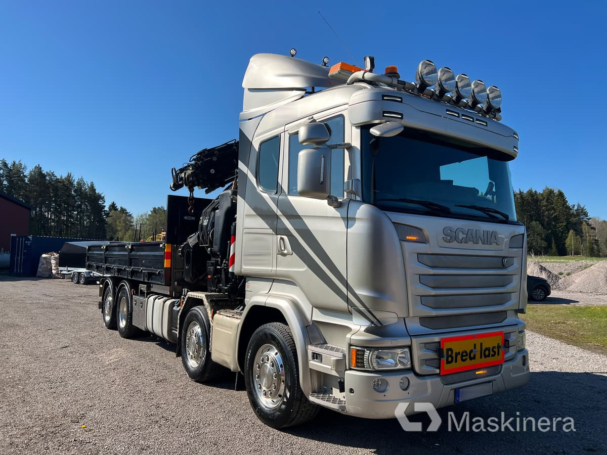Kranväxlare Scania R450 Fassi F660RA.2.26 med jibb - Hook lift truck, Crane truck: picture 3 Kranväxlare Scania R450 Fassi F660RA.2.26 med jibb - Hook lift truck, Crane truck: picture 3