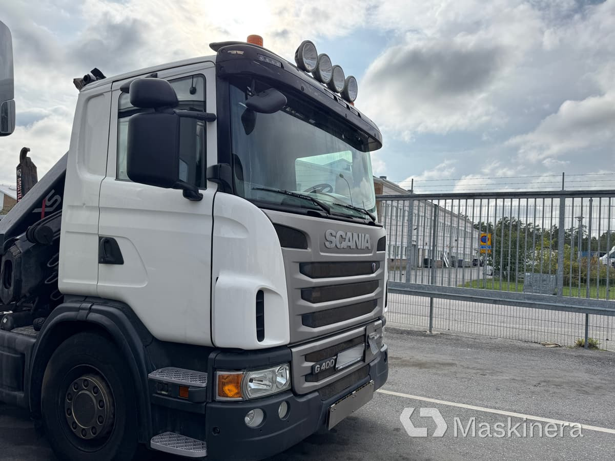 Lastväxlare Scania G400LB8X4*4HNA med HIAB kran - Hook lift truck, Crane truck: picture 4 Lastväxlare Scania G400LB8X4*4HNA med HIAB kran - Hook lift truck, Crane truck: picture 4