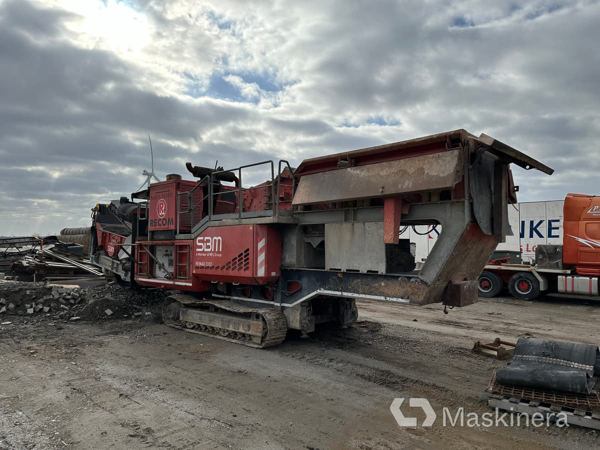 SBM Remax 1312 Eco Maxi Mobil slagkross SBM Remax 1312 Maxi - Impact crusher: picture 3 SBM Remax 1312 Eco Maxi Mobil slagkross SBM Remax 1312 Maxi - Impact crusher: picture 3