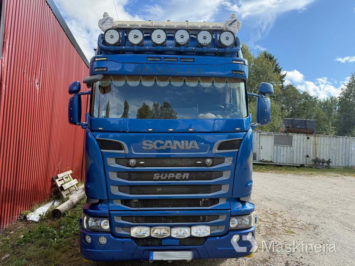 Scania R580LB6X4HNB Timmerbil Scania R580 6X4 med kran - Log truck: picture 3 Scania R580LB6X4HNB Timmerbil Scania R580 6X4 med kran - Log truck: picture 3