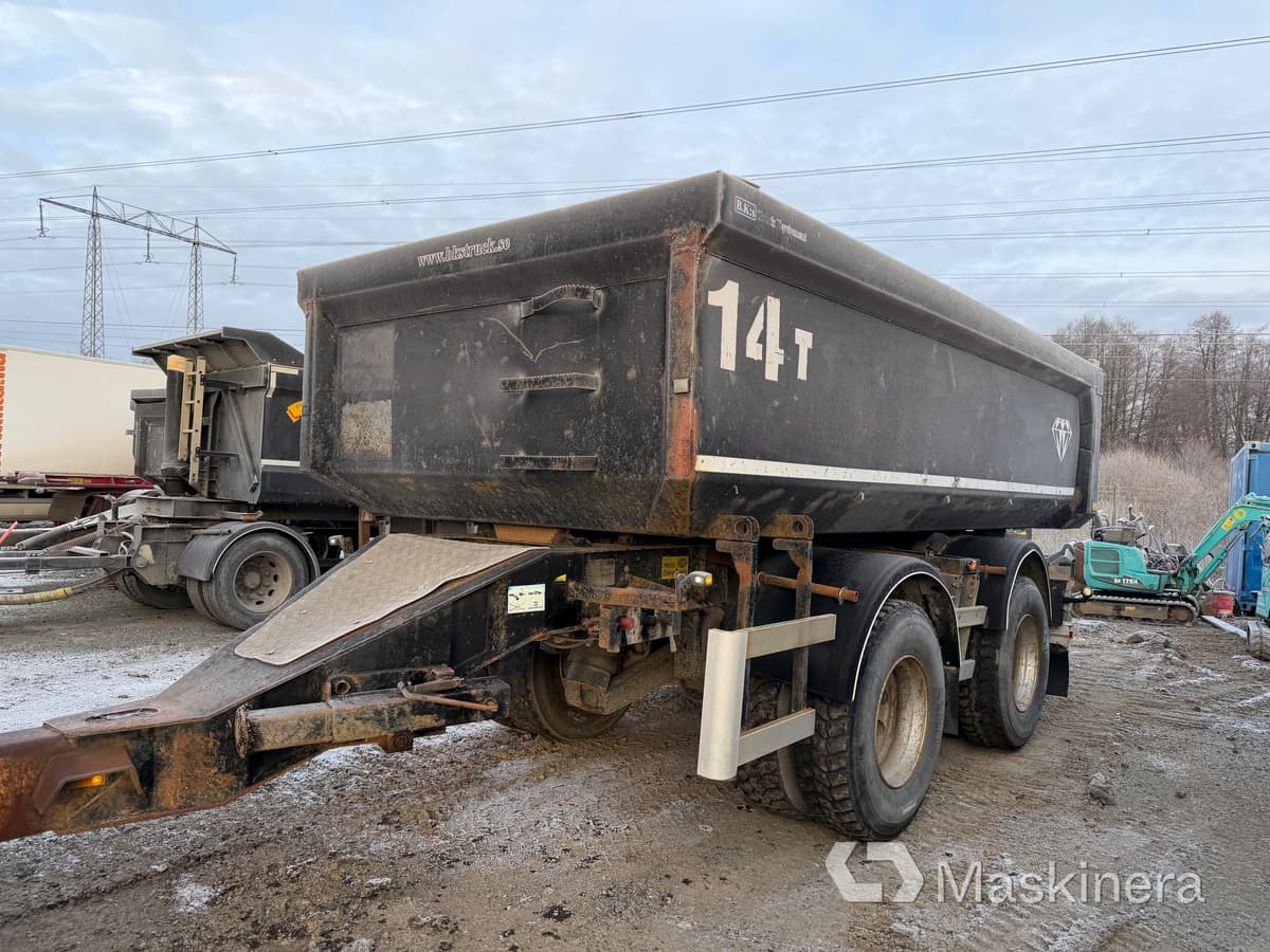 Släp B.K:S 12-20 med tipp - Tipper trailer: picture 2 Släp B.K:S 12-20 med tipp - Tipper trailer: picture 2