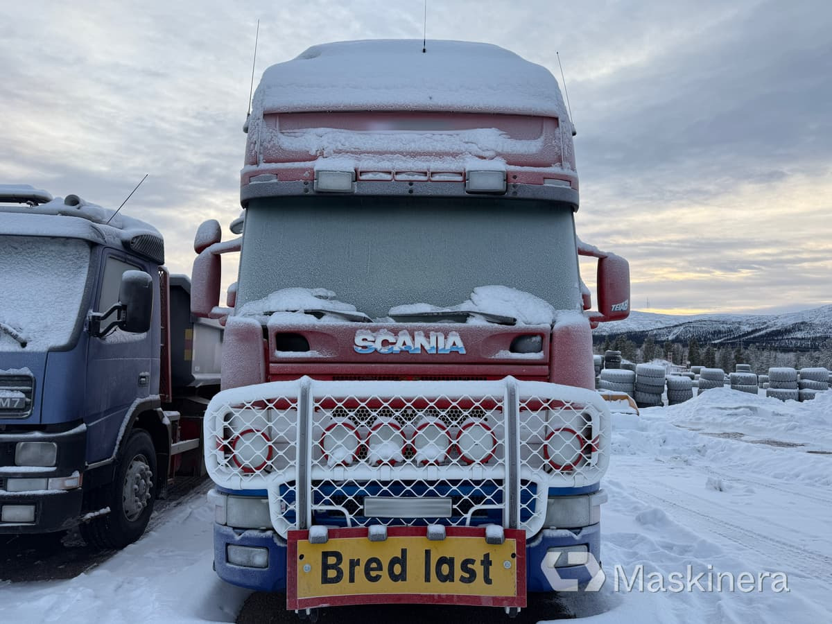 Maskintrailer Scania R144 6X4 & VM Trailer VM53-4-PNK - Tractor unit, Low loader semi-trailer: picture 2 Maskintrailer Scania R144 6X4 & VM Trailer VM53-4-PNK - Tractor unit, Low loader semi-trailer: picture 2