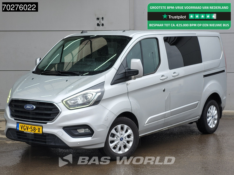 Ford Transit Custom 130PK Dubbel Cabine Automaat L1H1 LED Navi Trekhaak Camera Parkeersensoren Airco Cruise Doka Mixto L1 3Ton Airco Dubbel cabine T - Small van: picture 1 Ford Transit Custom 130PK Dubbel Cabine Automaat L1H1 LED Navi Trekhaak Camera Parkeersensoren Airco Cruise Doka Mixto L1 3Ton Airco Dubbel cabine T - Small van: picture 1