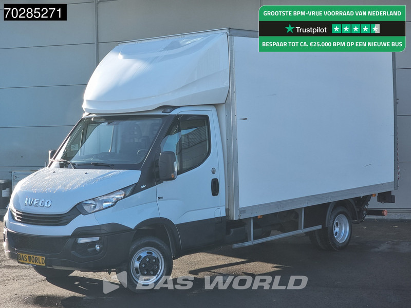 Iveco Daily 35C14 COMING SOON! Laadklep Dubbellucht Bakwagen Airco Cruise Euro6 Meubelbak Koffer 20m3 Airco Cruise control - Box van: picture 1 Iveco Daily 35C14 COMING SOON! Laadklep Dubbellucht Bakwagen Airco Cruise Euro6 Meubelbak Koffer 20m3 Airco Cruise control - Box van: picture 1