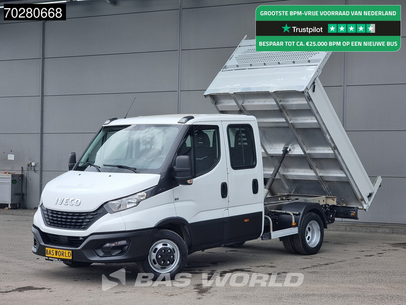 Iveco Daily 35C14 Kipper Dubbel Cabine met Kist Dubbellucht 3,5t Trekhaak Airco Cruise Tipper Benne Kieper Airco Dubbel cabine Trekhaak Crui - Tipper van: picture 1 Iveco Daily 35C14 Kipper Dubbel Cabine met Kist Dubbellucht 3,5t Trekhaak Airco Cruise Tipper Benne Kieper Airco Dubbel cabine Trekhaak Crui - Tipper van: picture 1