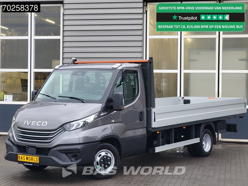 Iveco Daily 35C21 3.0 210PK 2025model Open laadbak CarPlay ACC LED 3,5T Trekvermogen Pritsche Pickup Airco - Flatbed van: picture 1 Iveco Daily 35C21 3.0 210PK 2025model Open laadbak CarPlay ACC LED 3,5T Trekvermogen Pritsche Pickup Airco - Flatbed van: picture 1