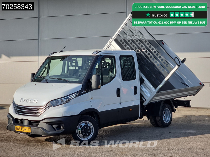 Iveco Daily 35C21 3 zijdige Kipper Dubbel Cabine 210PK 3.0L Dubbellucht Airco Cruise LED Camera Tipper Benne Kieper 2m3 Airco - Tipper van: picture 1 Iveco Daily 35C21 3 zijdige Kipper Dubbel Cabine 210PK 3.0L Dubbellucht Airco Cruise LED Camera Tipper Benne Kieper 2m3 Airco - Tipper van: picture 1