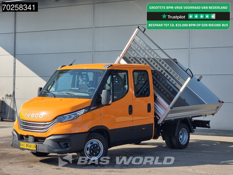 Iveco Daily 35C21 3 zijdige Kipper Dubbel Cabine 210PK 3.0L Dubbellucht Airco Cruise LED Camera Tipper Benne Kieper 2m3 Airco Trekhaak - Tipper van: picture 1 Iveco Daily 35C21 3 zijdige Kipper Dubbel Cabine 210PK 3.0L Dubbellucht Airco Cruise LED Camera Tipper Benne Kieper 2m3 Airco Trekhaak - Tipper van: picture 1
