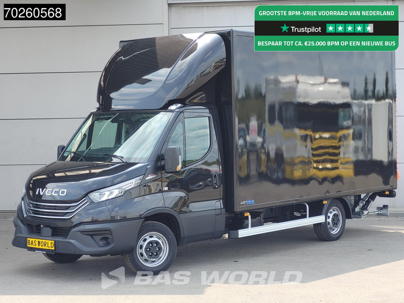 Iveco Daily 35S21 Automaat Lat om lat Dhollandia laadklep Bakwagen ACC LED Meubelbak Koffer 22m3 Airco - Box van: picture 1 Iveco Daily 35S21 Automaat Lat om lat Dhollandia laadklep Bakwagen ACC LED Meubelbak Koffer 22m3 Airco - Box van: picture 1