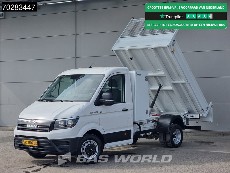 MAN TGE 5.120 Open Laadbak Dubbellucht 3500kg trekhaak Navi Airco Cruise Pritsche Pickup Open Box Kipper Airco Cruise control - Flatbed van: picture 1 MAN TGE 5.120 Open Laadbak Dubbellucht 3500kg trekhaak Navi Airco Cruise Pritsche Pickup Open Box Kipper Airco Cruise control - Flatbed van: picture 1