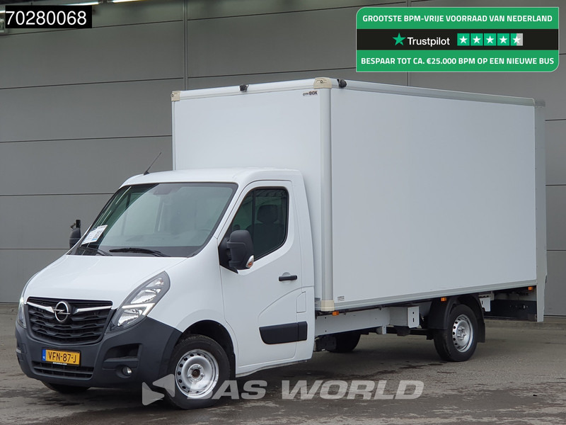 Opel Movano 150PK Laadklep Bakwagen Zijdeur Navi Airco Camera Euro6 Meubelbak Koffer 20m3 Airco Cruise control - Box van: picture 1 Opel Movano 150PK Laadklep Bakwagen Zijdeur Navi Airco Camera Euro6 Meubelbak Koffer 20m3 Airco Cruise control - Box van: picture 1