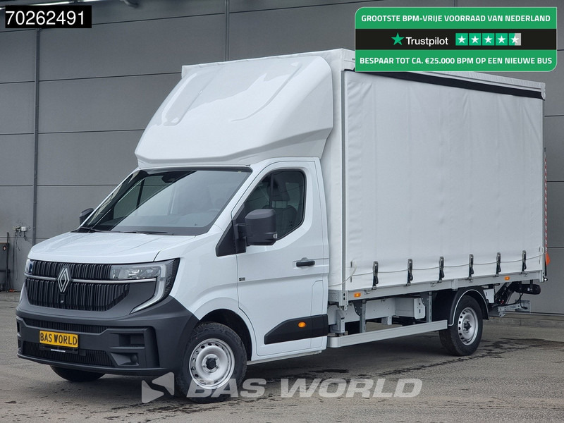 Renault Master 170pk Schuifzeilen met Laadklep 2025 Model LED Carplay Airco Cruise Schuifzeil Zeilen Koffer Meubelbak 21m3 Airco Cruise control - Curtain side van: picture 1 Renault Master 170pk Schuifzeilen met Laadklep 2025 Model LED Carplay Airco Cruise Schuifzeil Zeilen Koffer Meubelbak 21m3 Airco Cruise control - Curtain side van: picture 1