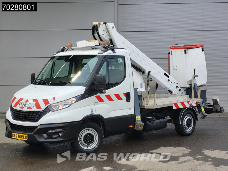 Iveco Daily 35S14 Hoogwerker 14meter werkhoogte 4xGestempeld 292 Arbeidsuren Airco Cruise Euro6 Hubarbeitsbühne France Elevateur 1Personen A - Van: picture 2 Iveco Daily 35S14 Hoogwerker 14meter werkhoogte 4xGestempeld 292 Arbeidsuren Airco Cruise Euro6 Hubarbeitsbühne France Elevateur 1Personen A - Van: picture 2