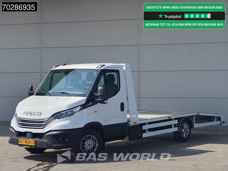 Iveco Daily 35S18 3.0L Autotransporter Automaat 3,5t Trekhaak Navi ACC LED Airco Lier Euro6 Oprijwagen Cartransporter Trekhaak - Van: picture 1 Iveco Daily 35S18 3.0L Autotransporter Automaat 3,5t Trekhaak Navi ACC LED Airco Lier Euro6 Oprijwagen Cartransporter Trekhaak - Van: picture 1