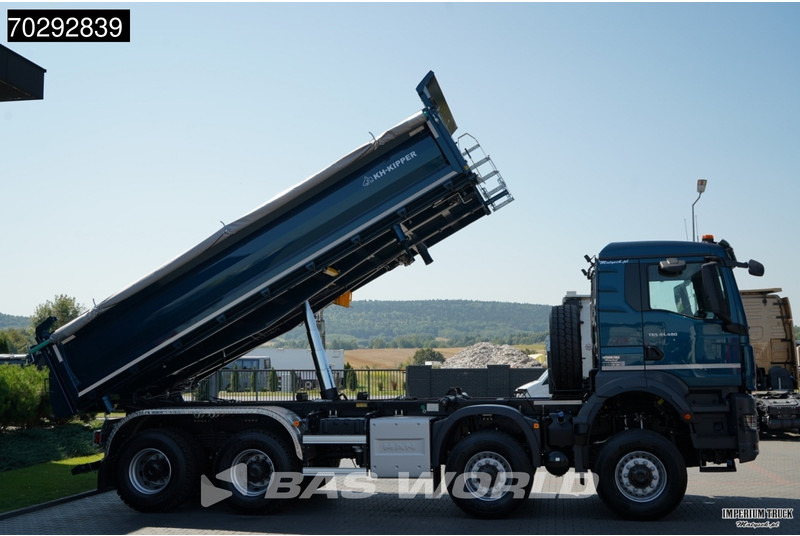 New Tipper MAN TGS 41.480 TGS 8X8: picture 14