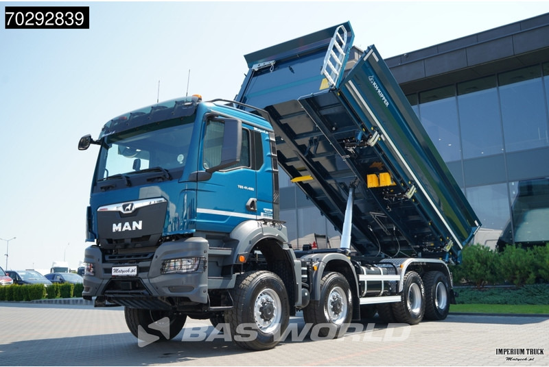 New Tipper MAN TGS 41.480 TGS 8X8: picture 9