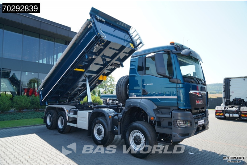 New Tipper MAN TGS 41.480 TGS 8X8: picture 7