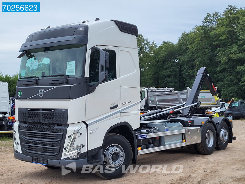 New Hook lift truck Volvo FH 500 6X2 HIAB Multilift 21T Lift+Lenkachse LED VEB+ Euro 6: picture 6
