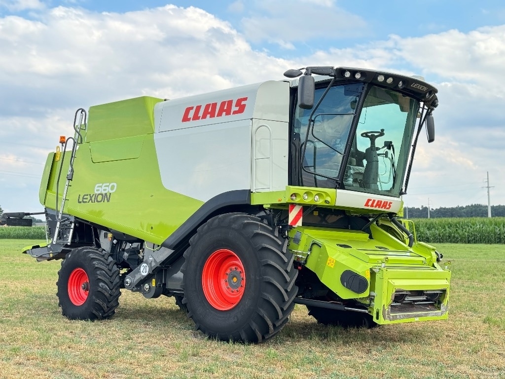 Claas Lexion 660 + claas vario 750 - Combine harvester: picture 1 Claas Lexion 660 + claas vario 750 - Combine harvester: picture 1
