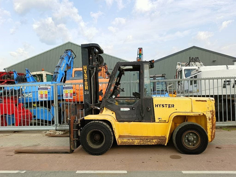 Diesel forklift Hyster H 7.00 XL 7 ton heftruck forklift stapler diesel: picture 12
