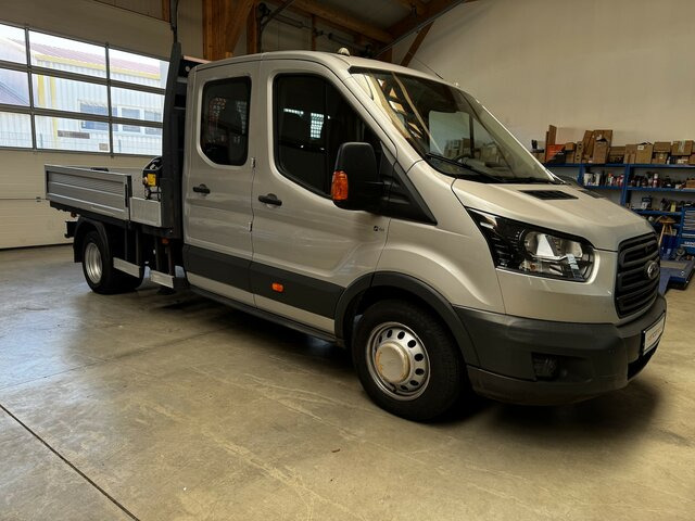 FORD Transit FT 350L Doka TdCI 1.2t Fassi Kran - Flatbed van, Combi van: picture 4 FORD Transit FT 350L Doka TdCI 1.2t Fassi Kran - Flatbed van, Combi van: picture 4