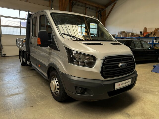 FORD Transit FT 350L Doka TdCI 1.2t Fassi Kran - Flatbed van, Combi van: picture 3 FORD Transit FT 350L Doka TdCI 1.2t Fassi Kran - Flatbed van, Combi van: picture 3
