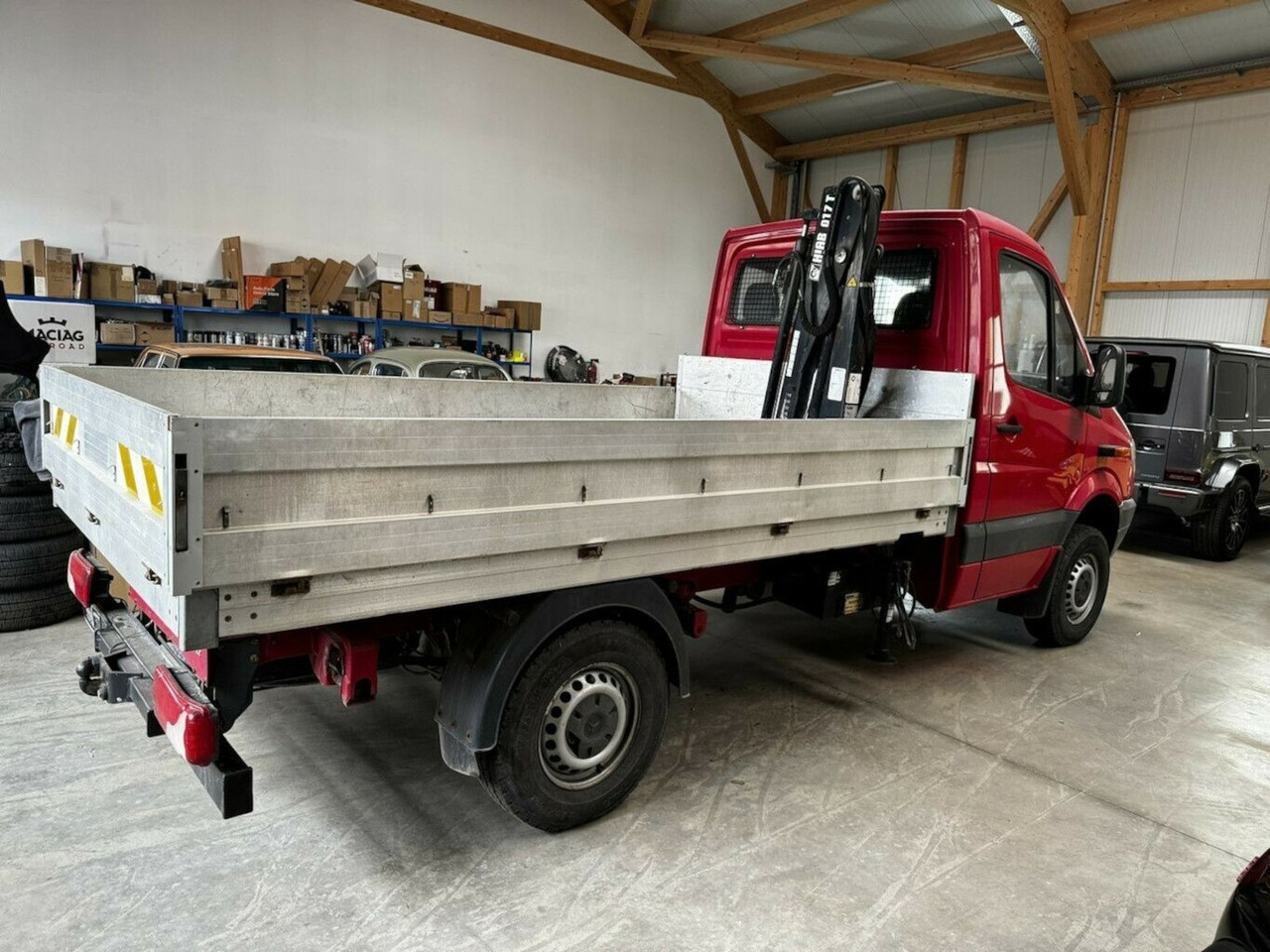 Mercedes-Benz Sprinter 315 CDI 4x4 Allrad HIAB Kran 017T - Flatbed van: picture 5 Mercedes-Benz Sprinter 315 CDI 4x4 Allrad HIAB Kran 017T - Flatbed van: picture 5