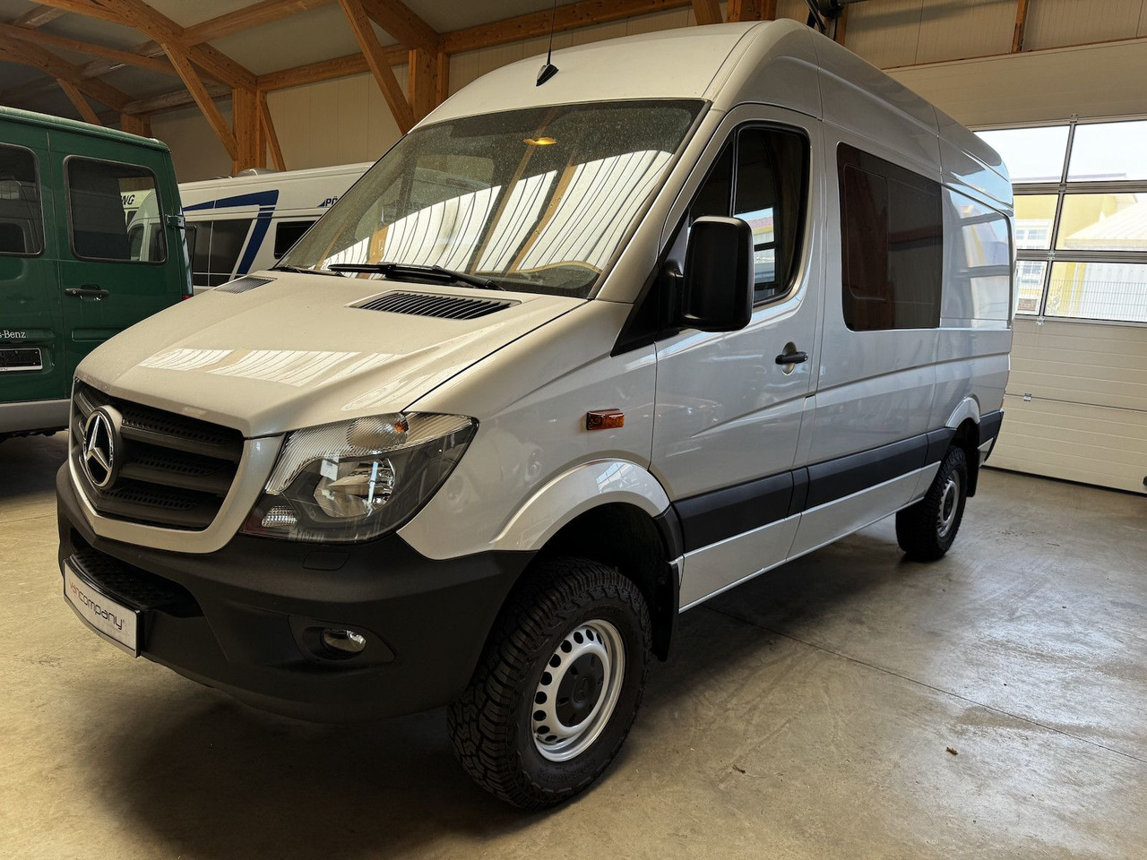 Mercedes-Benz Sprinter 316 CDI 4x4 ZG3 8-Sitzer wie neu! - Panel van, Combi van: picture 1 Mercedes-Benz Sprinter 316 CDI 4x4 ZG3 8-Sitzer wie neu! - Panel van, Combi van: picture 1
