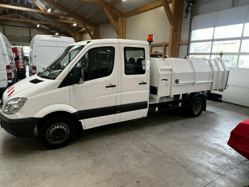 Garbage truck Mercedes-Benz Sprinter 516 CDI Doka LR ZÖLLER Müllpresse: picture 9