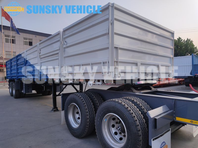 New Dropside/ Flatbed semi-trailer for transportation of food SUNSKY Interlink Semi Trailer: picture 11
