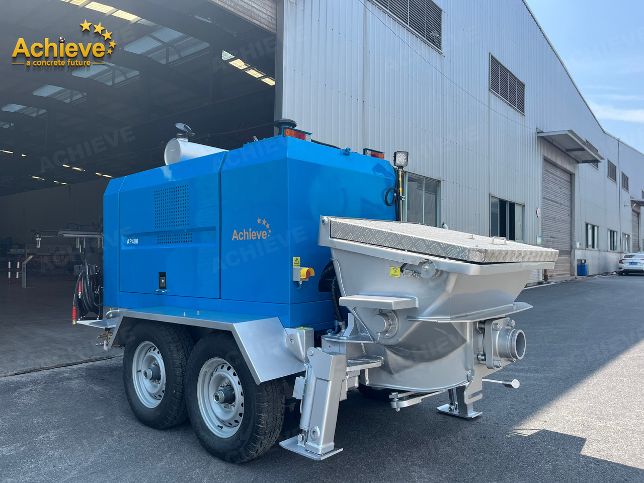 ACHIEVE ACHIEVE AP400 Concrete Trailer Pump For Australia/US EPA /CE Version 【ACHIEVE】100% BRAND NEW !!! - Stationary concrete pump: picture 5 ACHIEVE ACHIEVE AP400 Concrete Trailer Pump For Australia/US EPA /CE Version 【ACHIEVE】100% BRAND NEW !!! - Stationary concrete pump: picture 5