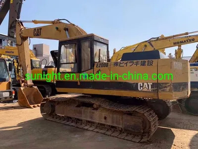 Good Price Original Color 0.7 Excavator Cat E200b Can Be Exported to Bangladesh - Crawler excavator: picture 1 Good Price Original Color 0.7 Excavator Cat E200b Can Be Exported to Bangladesh - Crawler excavator: picture 1