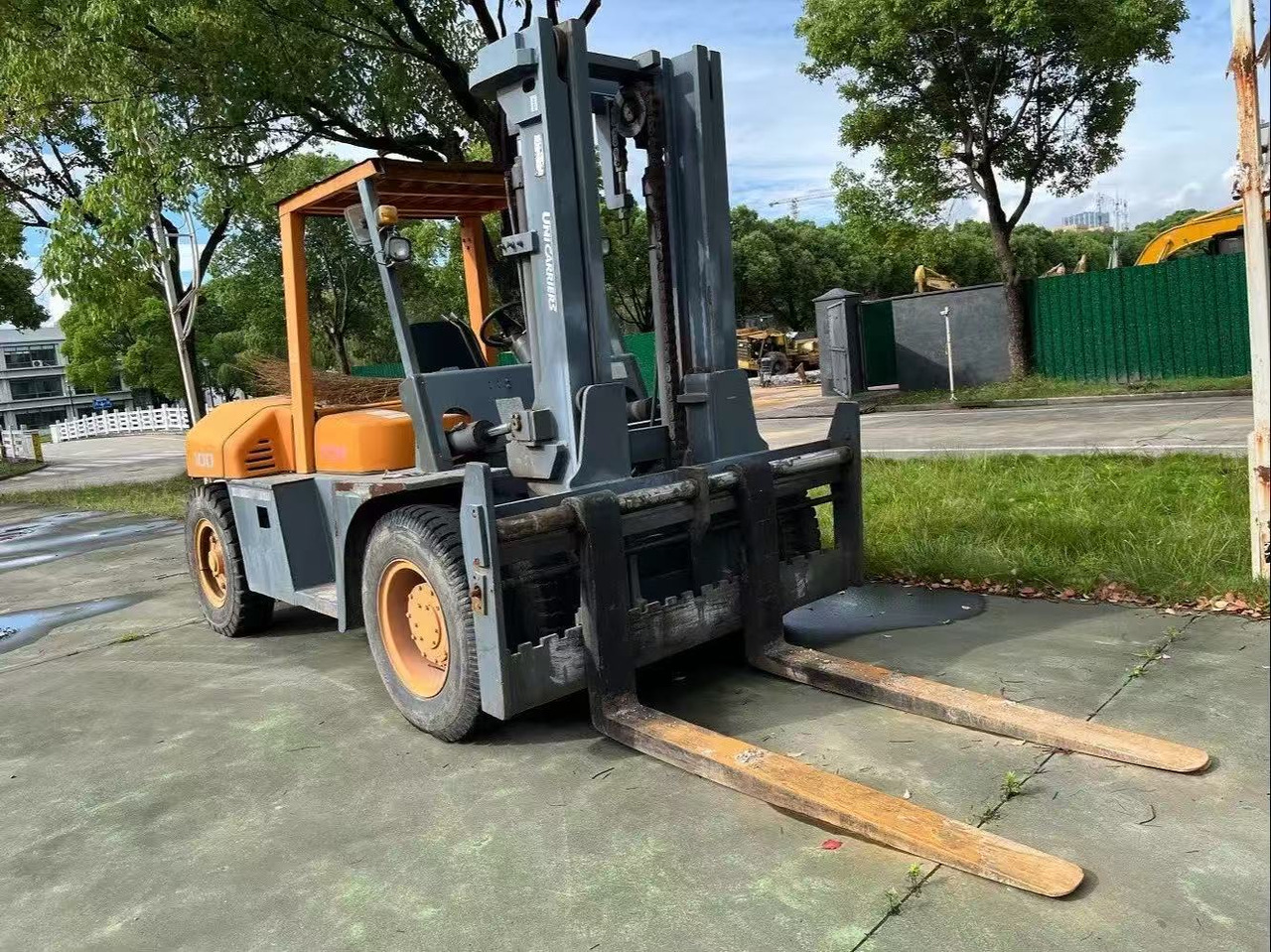 TCM FD100 Forklift Original Color 10 ton Forklift Truck - Diesel forklift: picture 5 TCM FD100 Forklift Original Color 10 ton Forklift Truck - Diesel forklift: picture 5