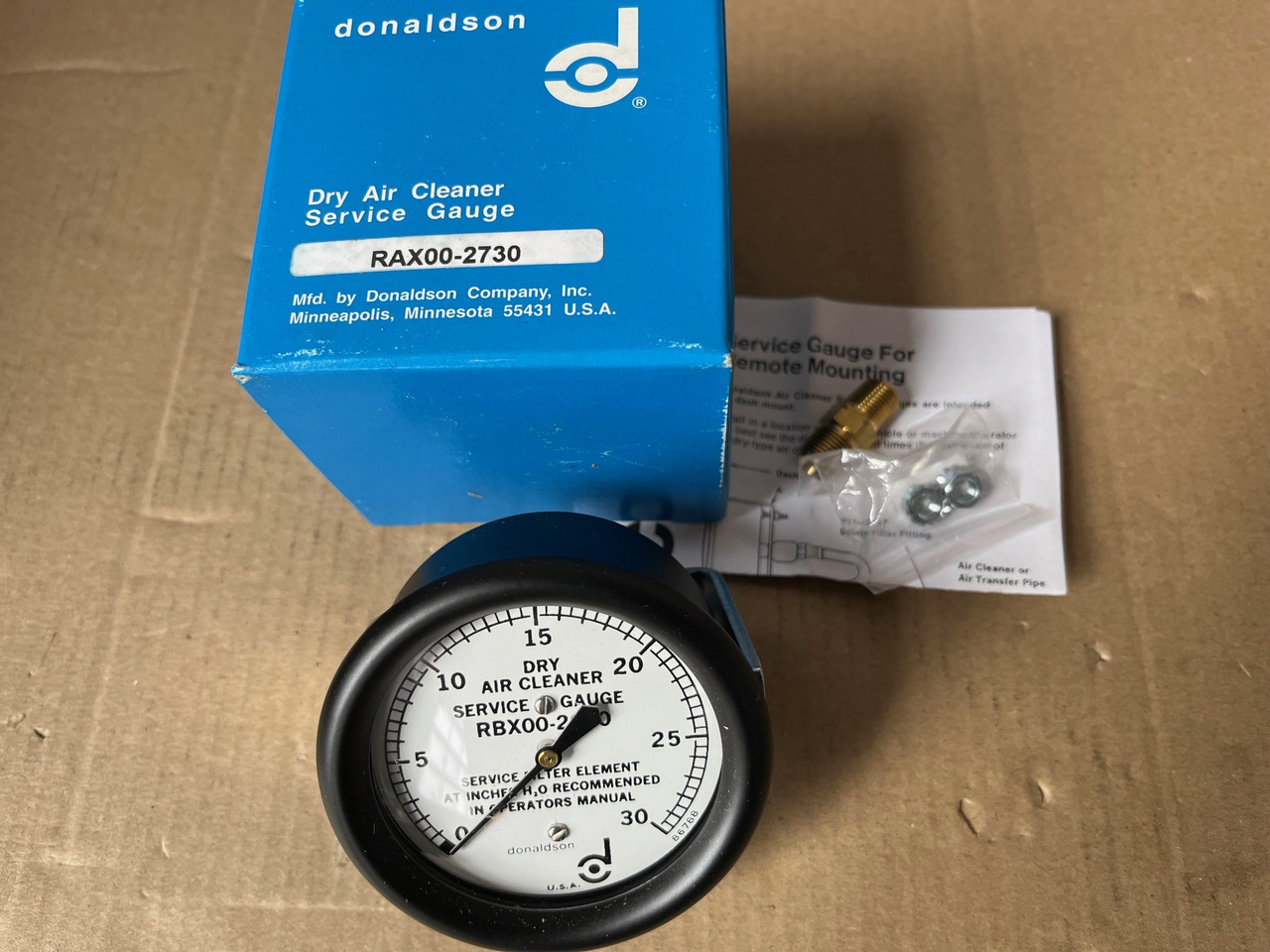 Donaldson RAX00-2730 Indicator - Spare parts for Construction machinery: picture 1 Donaldson RAX00-2730 Indicator - Spare parts for Construction machinery: picture 1