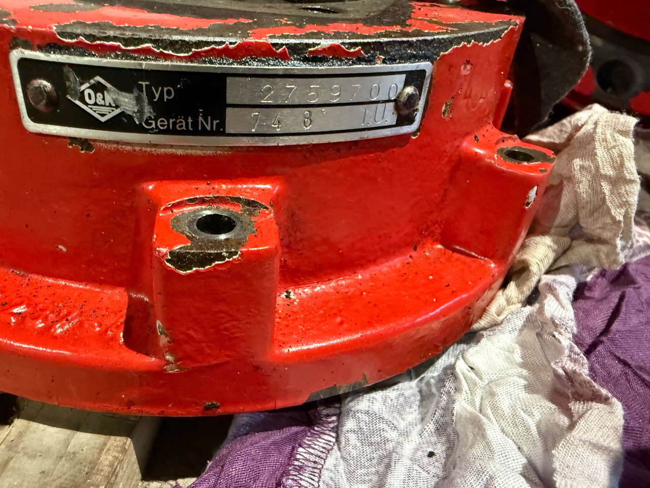 O&K MH PLUS - Swing motor for Excavator: picture 3 O&K MH PLUS - Swing motor for Excavator: picture 3