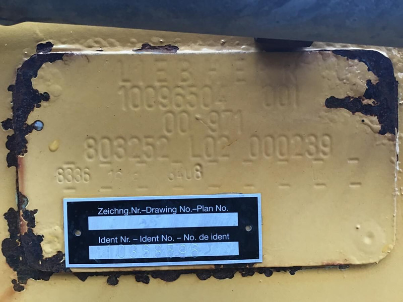 Liebherr GOOSENECK BOOM 6.0M - Attachment: picture 3 Liebherr GOOSENECK BOOM 6.0M - Attachment: picture 3