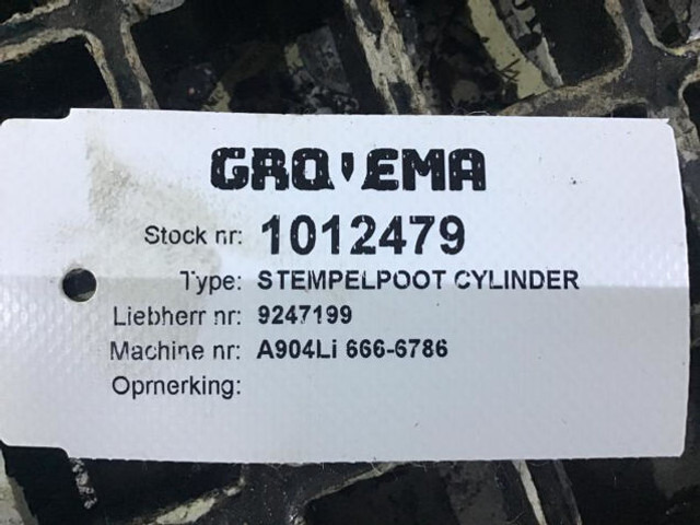 Hydraulic cylinder Liebherr A902 INDUSTRIAL / A902 Li / A904 INDUSTRIAL / A904C Li / A912 Li / A914 Li / A914B Li: picture 9