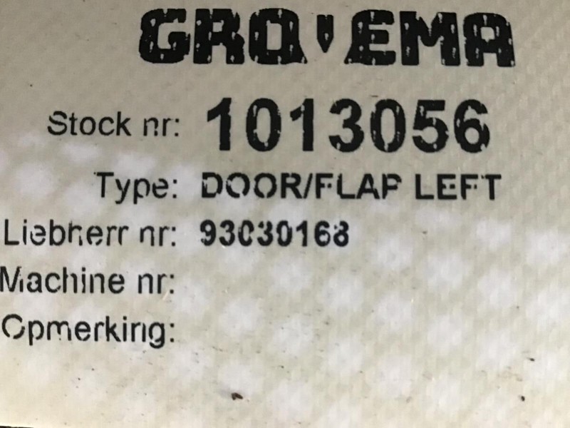 Liebherr Door Left - Door and parts: picture 3 Liebherr Door Left - Door and parts: picture 3