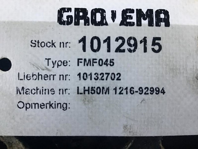 Liebherr FMF045 - Hydraulic motor: picture 3 Liebherr FMF045 - Hydraulic motor: picture 3