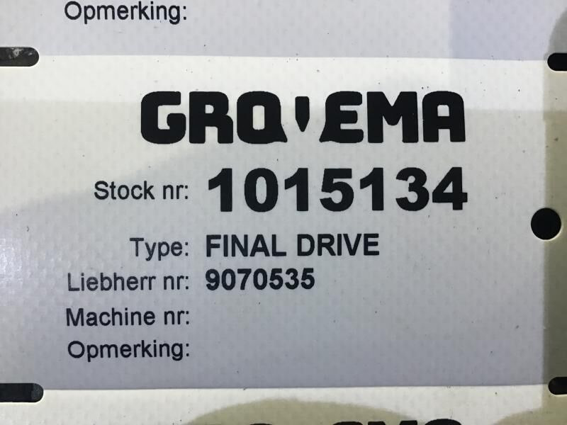 Liebherr Final Drive - Suspension: picture 2 Liebherr Final Drive - Suspension: picture 2