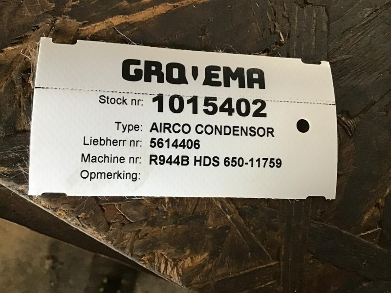 Liebherr - A/C part: picture 2 Liebherr - A/C part: picture 2