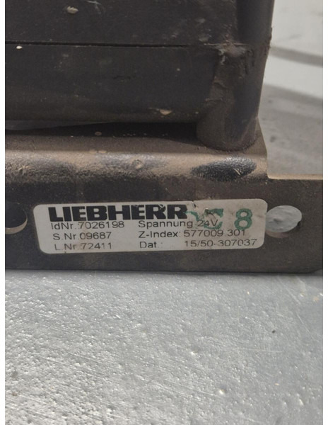 Liebherr - Valve: picture 2 Liebherr - Valve: picture 2