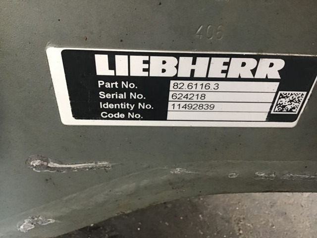 Liebherr Rear Axle - Axle and parts: picture 2 Liebherr Rear Axle - Axle and parts: picture 2